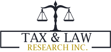 Tax and Law Research INC